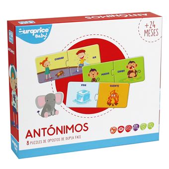 8 Puzzles Europrice Baby | Antónimos - 1