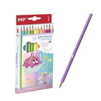 Lápis de Cor DAM | Pastel | 12 Unidades - 1