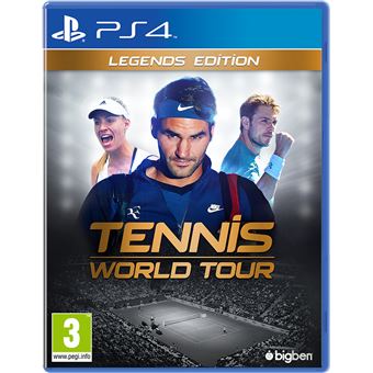 Videojogo Bigben Interactive Tennis World Tour Legends Edition, PS4 - 1