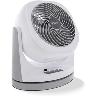 Ventoinha de Mesa InLine 40161 | 3 Velocidades | 45 W | Branco - 1