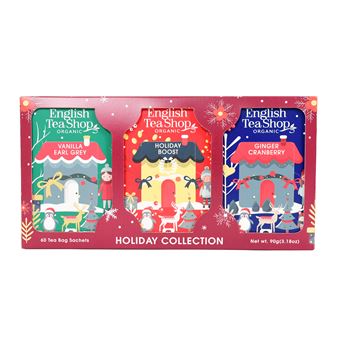 Seleção de Chás English Tea Shop Holiday Collection Vermelho | 3x20 Saquetas - 1