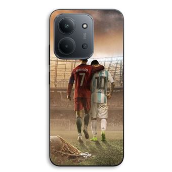 Capa Maniacase para Xiaomi Redmi 15C 5G | Cristiano Ronaldo Messi Goat - 1