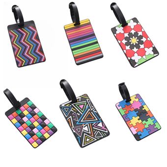 Pack de 6 Etiquetas de Bagagem CO-Phénix - 1