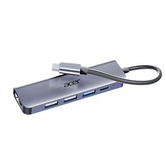 Adaptador 5 em 1 Acer HY41-T5 | Type-C a 3USB PD HDMI para HUAWEI Mate40/P50 Samsung S20 - 1