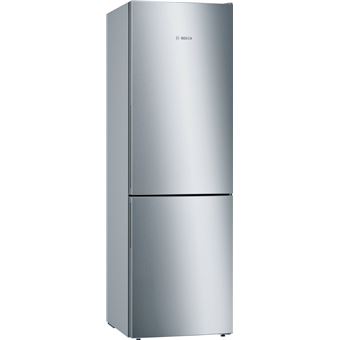 Frigorífico Combinado Bosch KGE36AICA | 186x60x65 cm | 308 L | C | Aço inoxidável - 1