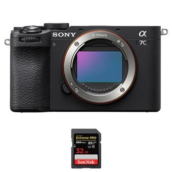Sony A7C II Preto + 1 SanDisk 32GB Extreme PRO UHS-II SDXC 300 MB/s + PDF MCZ DIRECT - 1