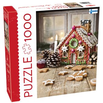 Puzzle Tactic Gingerbread House, Christmas 59607 | 1000 Peças - 1
