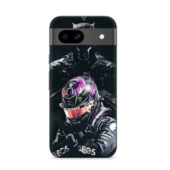 Capa Maniacase para Google Pixel 8A | Lewis Hamilton Pantera Negra - 1