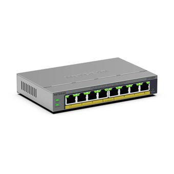 Switch de Rede NETGEAR GS108EP | Cinzento - 1