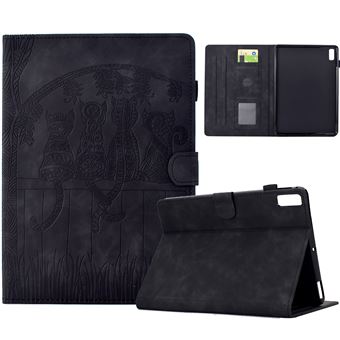 Capa ZURSANA para Lenovo Tab M9 modelo de 9 " (2023) TB-310FU | Flip | Estampado de Gatos | Suporte Ajustável | Preto - 1