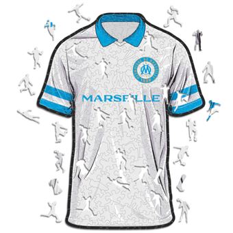 Puzzle de Encaixe Iconic Puzzles Desportos Olympique Marseille Jersey | 150 Peças - 1
