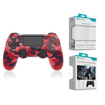 Comando Novoteck GM-004 para PS4-PC-Android - Tropa Vermelho - 1