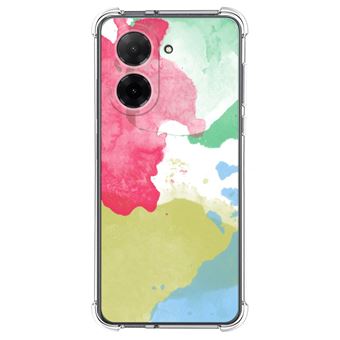 Capa de Silicone Tumundosmartphone à Prova de Choque para Xiaomi Redmi A5 | Design em aquarela e 02 desenhos - 1