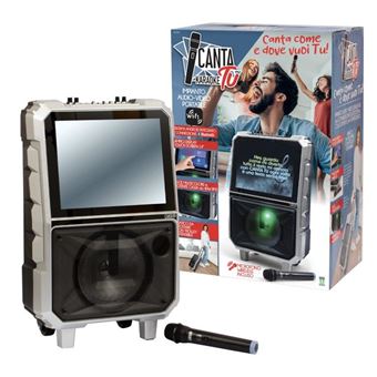 Sistema de Karaoke Giochi Preziosi HY-2110 | Cinzento - 1