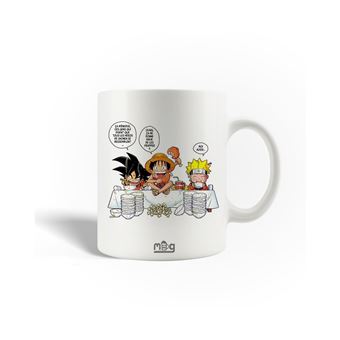 Caneca Maniacase Draagon ball One piece Naruto mashup - 1