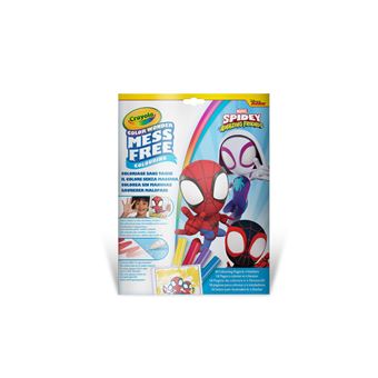 Folhas Colorir + Marcadores Crayola Color Wonder Spidey - 1