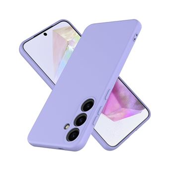 Capa Proteção Silicone Gift4Me para Samsung Galaxy A36 5G | Roxo - 1