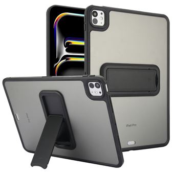Capa Protetora Completa Anti-Impacto com Suporte Mate em TPU V-REEL para iPad 10.2? (2021/2020/2019) - QT19 - Preto - 1