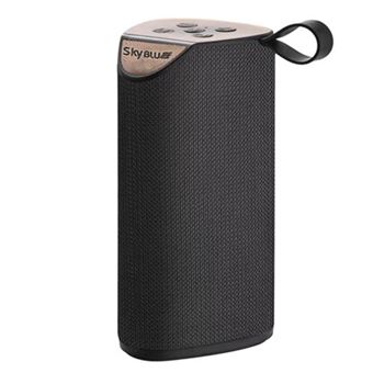 Coluna Bluetooth Wireless Portátil sem Fio SKYBLUE SB1208 - Preto - 1