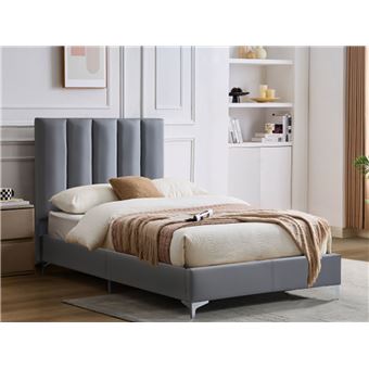 Cama Individual Ideia Home Design Classic | 200×90 cm | Cinza - 1