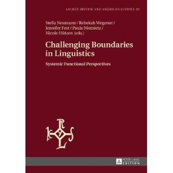 Challenging Boundaries In Linguistics - 1