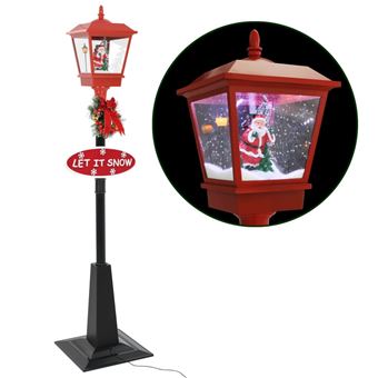Candeeiro de Rua Natalício com Pai Natal vidaXL 180 cm LED - 1