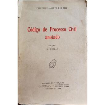 Código de processo civil anotado. [ed. mistas - 6 vols.] - 1