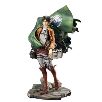 Figura Good Deal Attack on Titan Levi | 23x17x34 cm - Verde - 1