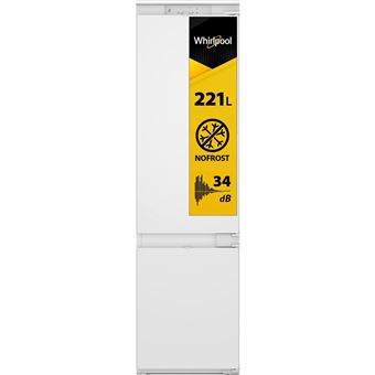 Frigorífico Combinado Encastrável Whirlpool WHC20D023B1 SF | 193,5x54x54,5 cm | 300 L | E | Branco - 1