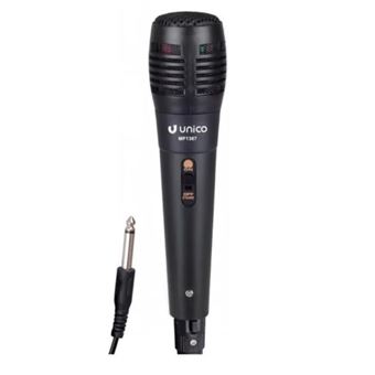 Microfone com Fio Unico MP1367 | Preto - 1