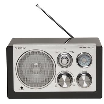 Denver Electronics TR-61BLACKMK2 Portátil Digital Preto rádio - 1