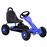 Kart a Pedais vidaXL com Pneus Pneumáticos Azul_0