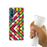 Capa Hapdey para Xiaomi Mi Note 10 - Note 10 Pro - CC9 Pro | Silicone Flexível em TPU | Design Abstrato, quadrado mosaico geométrico moderno - Transparente_3