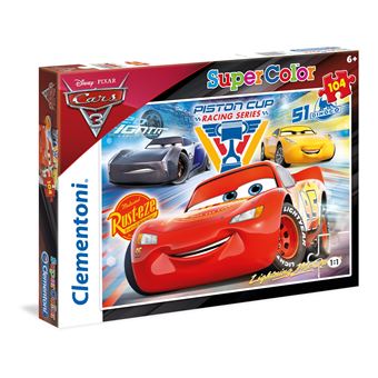 Puzzle Clementoni Cars 3 | 104 Peças - 1