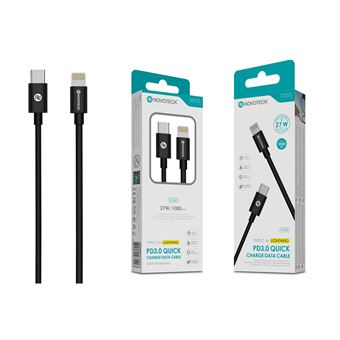 Cabo PD Type-C to Lightning NOVOTECK S-060 | 27W - 1
