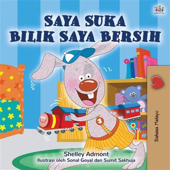 I Love To Keep My Room Clean (Malay Children'S Book) - 1