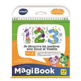 Brinquedo educativo VTech Livre je Decouvre les Nombres - 1