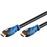 Wentronic 72316 1m HDMI HDMI Preto, Azul cabo HDMI_0