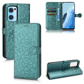 Capa FOXDOCK para OPPO Find X5 Lite | Fecho Magnético | TPU Macio | Compartimentos para Cartões | Verde - 1