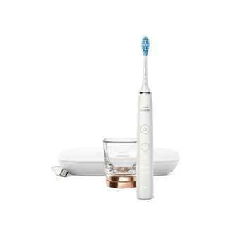 Escova de Dentes Elétrica Philips Sonicare DiamondClean 9000 HX9911 Escova de dentes elétrica com app | Branco - 1