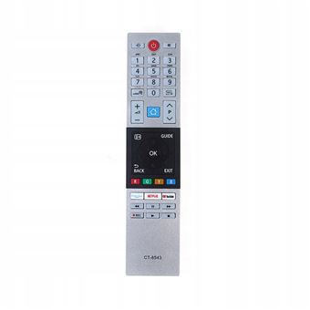 Comando Remoto Dishiqing para Smart TV Toshiba CT-8543 CT-8517 CT-8528 | Branco - 1
