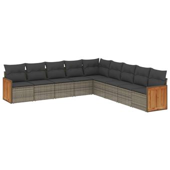 Conjunto de Mobiliário de Exterior VidaXL 3227740 - 1
