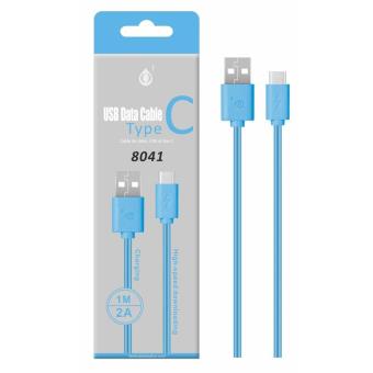 Cabo de Dados One Plus 8041 Type C 2A 1M Azul - 1