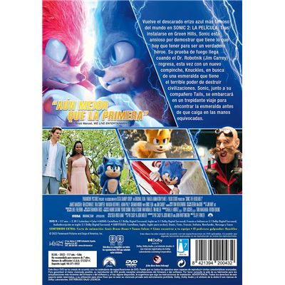 Sonic The Hedgehog 2 [DVD]