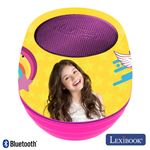 Coluna Bluetooth Blaupunkt Portátil 3W Aux/Bat 6Leds Soy Luna Lexibook