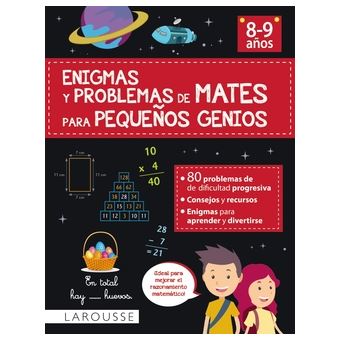 Enigmas Y Problemas De Mates Para Pequeños Genios (8-9 Años) - 1