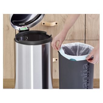Cesto de Lixo Brabantia 111822 | Aço inoxidável - 1