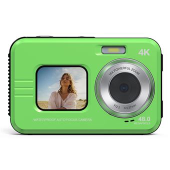 Câmara digital para desporto DUDAO WDC901 | à prova d'água 3.5m | 4K | 48MP | autofocus 16x zoom | 2,8" | Verde - 1