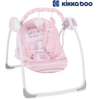 Espreguiçadeira e Baloiço Kikka Boo | Felice Rosa Rabbit - 1