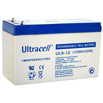 Bateria de Chumbo Ultracell | 12V | 9Ah | 151 x 65 x 93 mm - 1